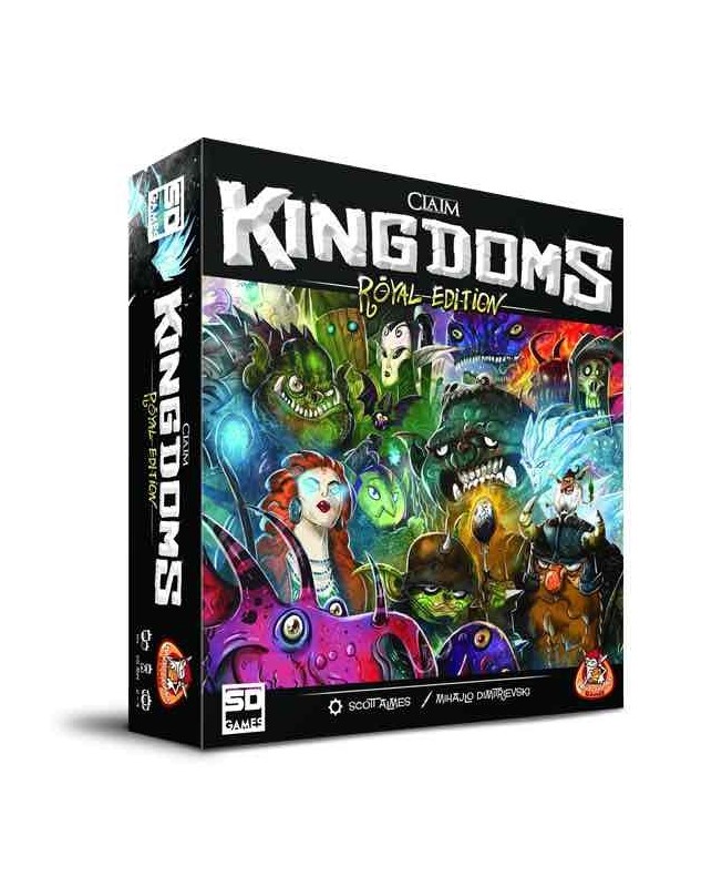 Juego de mesa claim kingdoms royal edition pegi 10