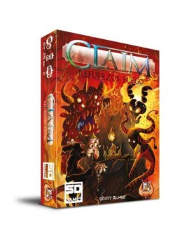 Juego de mesa claim refuerzos: fuego pegi 10