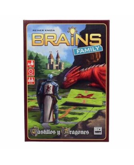 Juego de mesa brains castillos y dragones pegi 8