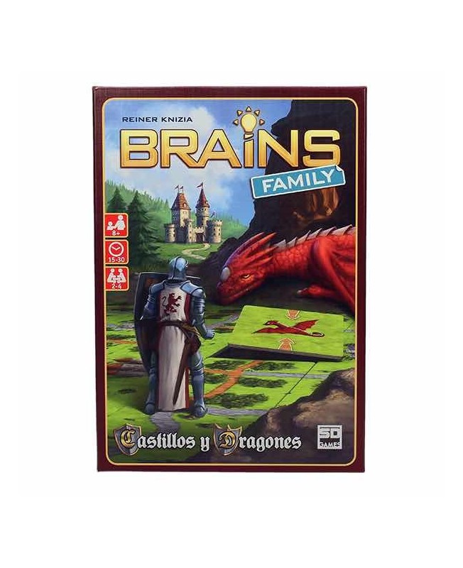 Juego de mesa brains castillos y dragones pegi 8