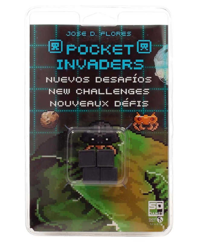 Juego de mesa pocket invaders tercera edicion nuevos desafios pegi 8