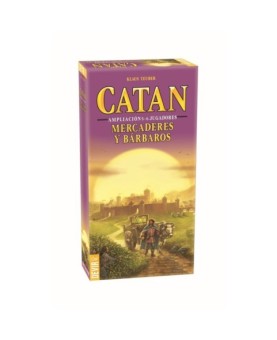 Juego de mesa devir catan mercaderes y barbaros 5 - 6 jugadores