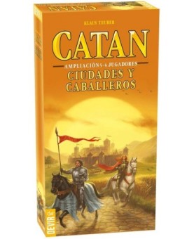 Juego de mesa devir catan ciudades y caballeros 5 - 6 jugadores