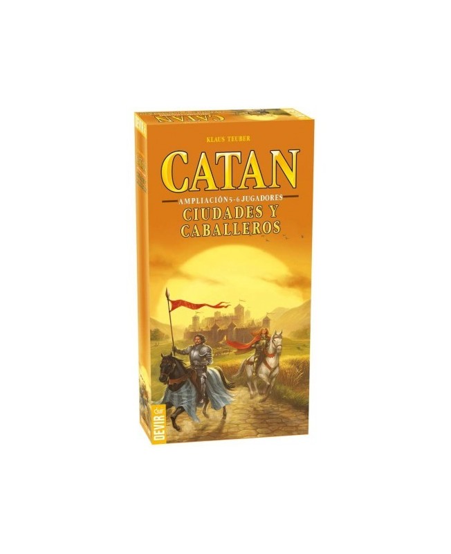 Juego de mesa devir catan ciudades y caballeros 5 - 6 jugadores