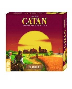 Juego de mesa devir colonos de catan 4 jugadores