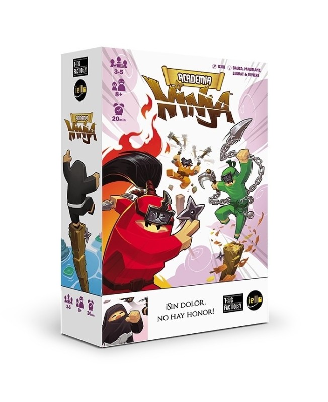 Juego de mesa de cartas academia ninja