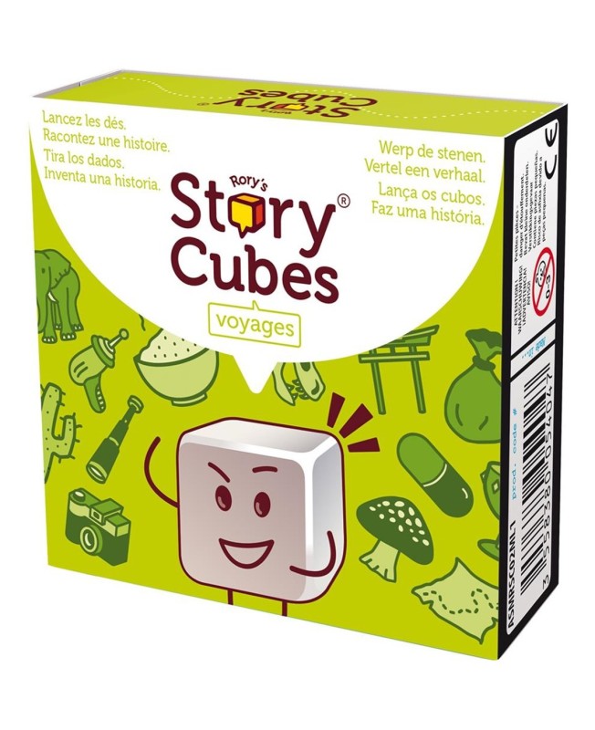 Juego de mesa asmodee story cubes viajes pegi 8