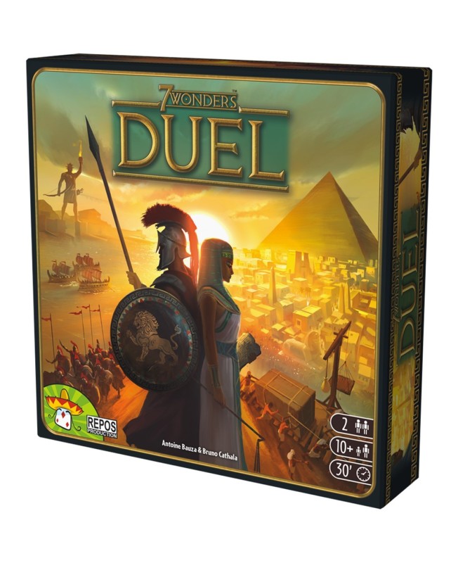 Juego de mesa asmodee 7 wonders: duel pegi 10