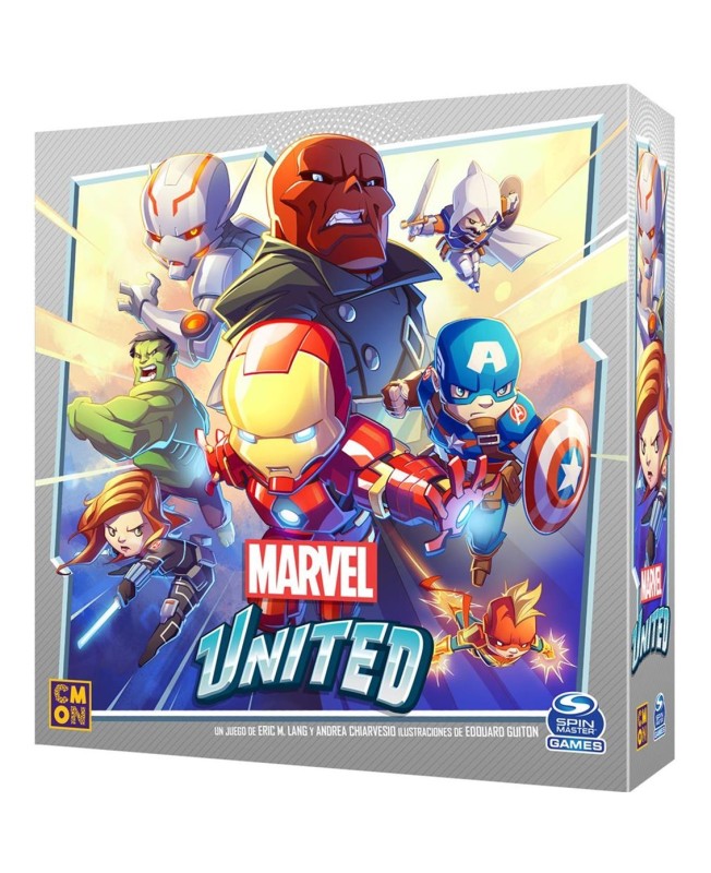 Juego de mesa asmodee marvel united pegi 14