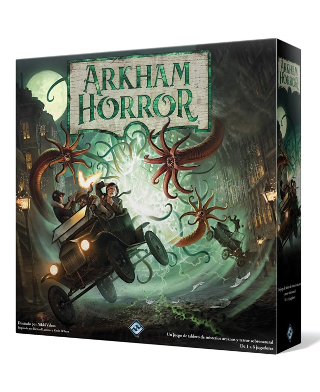 Juego de mesa asmodee arkham horror 3ª edicion pegi 14