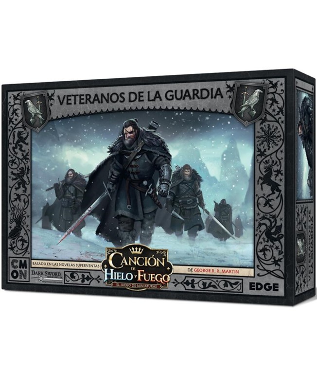 Juego de mesa asmodee cancion de hielo y fuego: veteranos de la guardia pegi 14