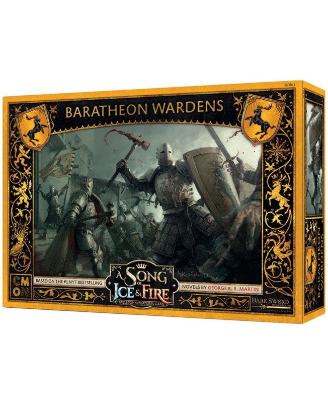 Juego de mesa asmodee cancion de hielo y fuego: guardianes baratheon pegi 14