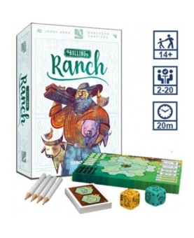 Juego de mesa rolling ranch en español pegi 12