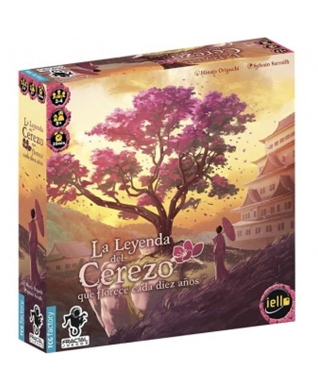 Juego de mesa la leyenda del cerezo que florece cada 10 añoz (cherry tree) en español