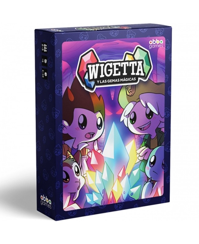 Juego de cartas wigetta y las gemas magicas