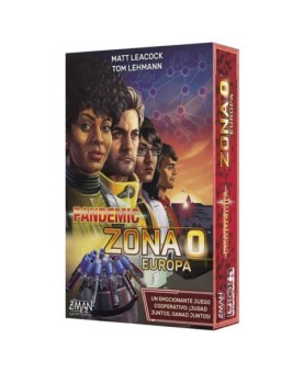 Juego de mesa pandemic: zona 0 europa pegi 8