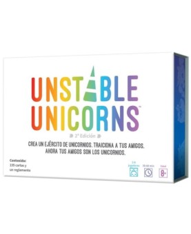 Juego de mesa unstable unicorns pegi 8