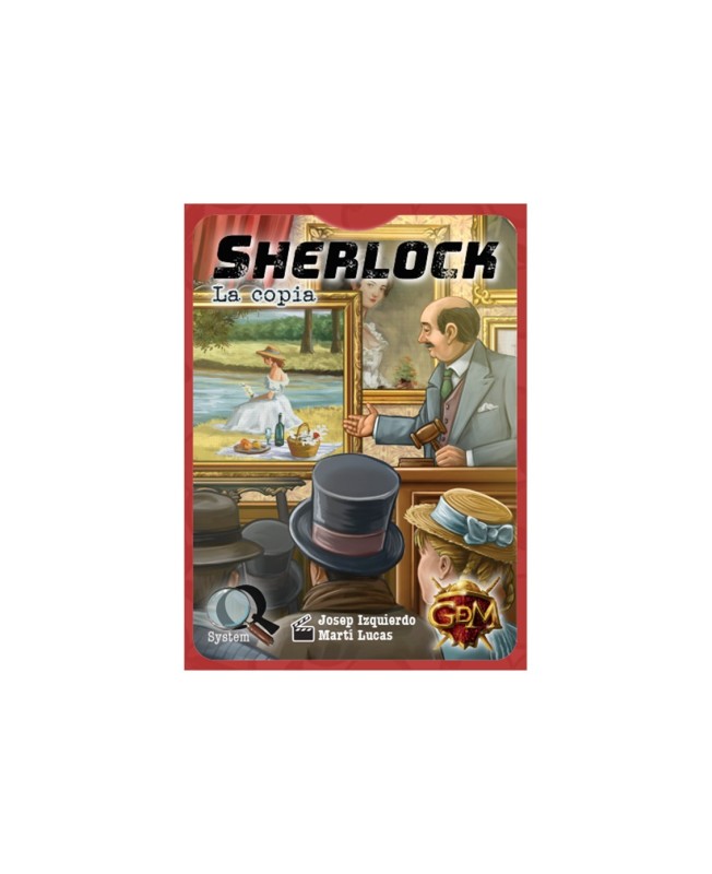 Juego de mesa gdm sherlock: la copia pegi 10