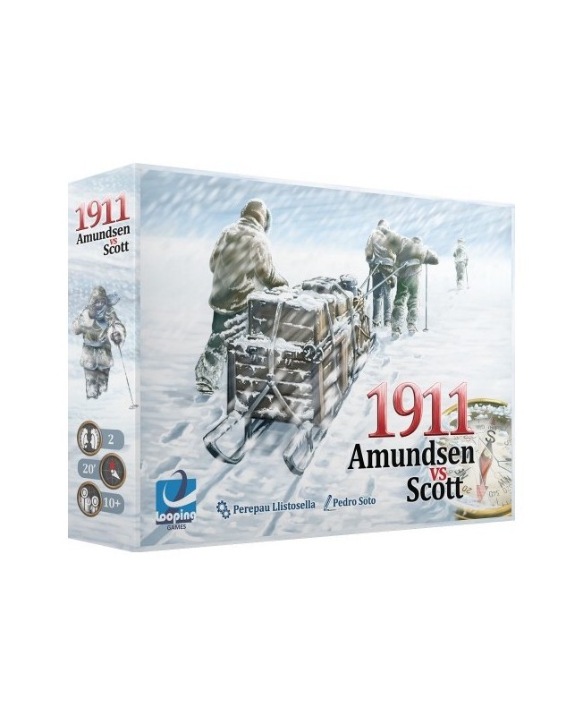 Juego de mesa looping games 1911: amundsen vs scott pegi 10