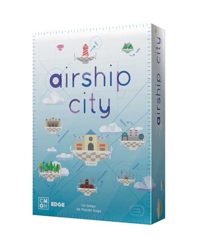 Juego de mesa airship city pegi 14