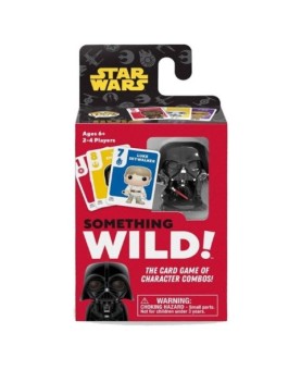 Juego de mesa funko something wild! star wars darth vader pegi 6 60498