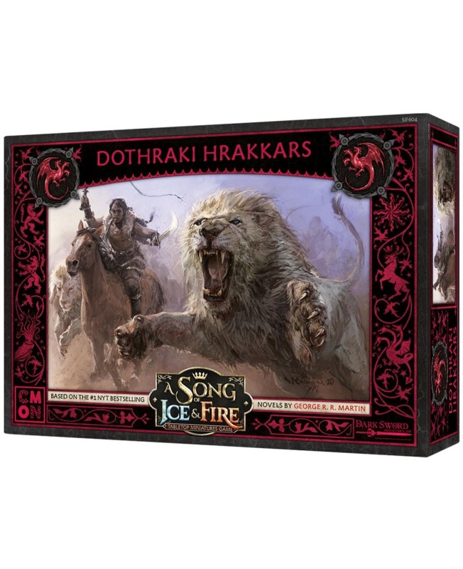 Juego de mesa cancion de hielo y fuego: dothraki hrakkars pegi 14