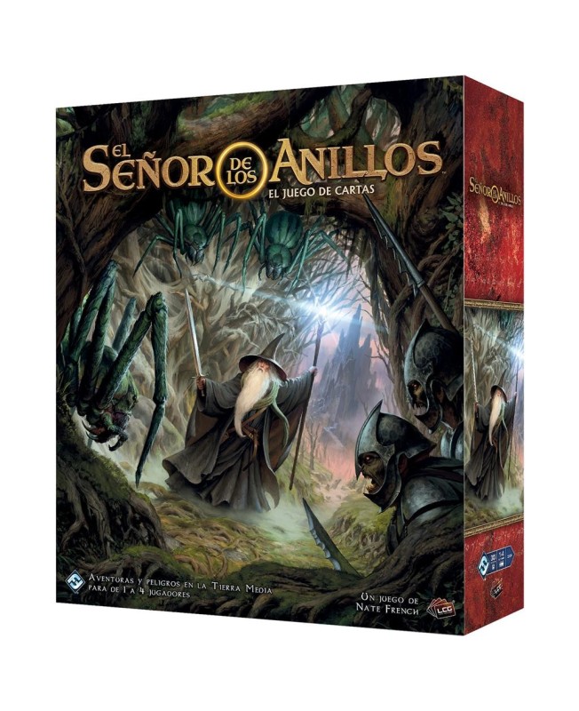 Juego de mesa el señor de los anillos caja basica edicion revisada pegi 14