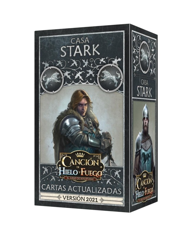 Juego de mesa cancion de hielo y fuego: pack de faccion stark pegi 14