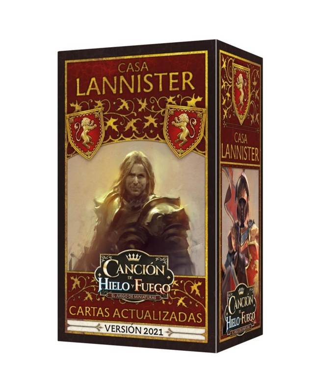 Juego de mesa cancion de hielo y fuego: pack de faccion lannister pegi 14