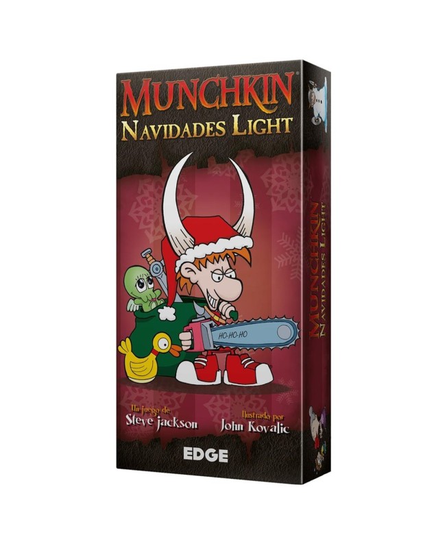 Juego de mesa munchkin navidades light pegi 10