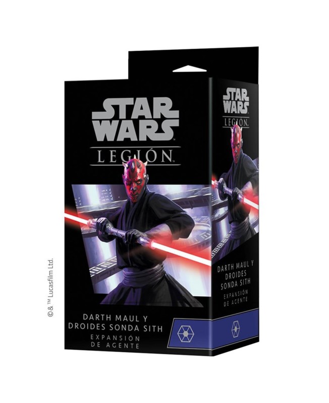 Juego de mesa star wars legión: darth maul & droides sonda sith pegi 14