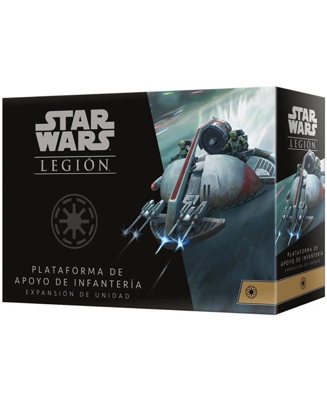 Juego de mesa star wars legion : plataforma apoyo infanteria pegi 14