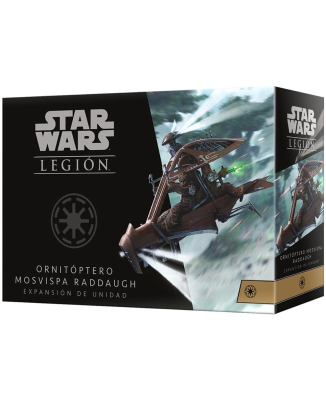 Juego de mesa star wars legion : ornitoptero movispa raddaugh pegi 14