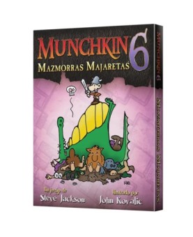 Juego de mesa munchkin 6: mazmorras majaretas pegi 12