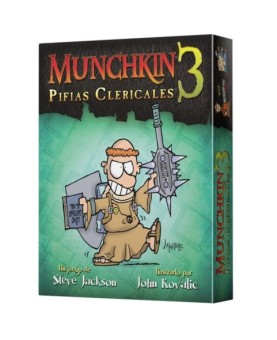 Juego de mesa munchkin 3: pifias clericales pegi 10