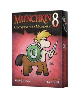 Juego de mesa munchkin 8: centauros de la mazmorra pegi 10