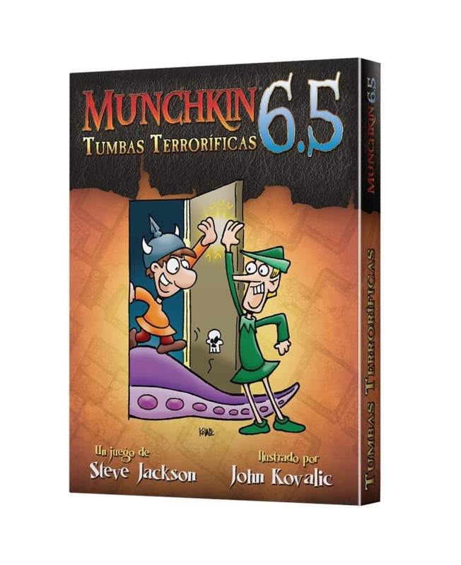 Juego de mesa munchkin 6.5: tumbas terroríficas pegi 10