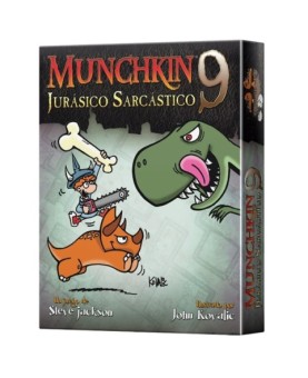 Juego de mesa munchkin 9: jurásico sarcástico pegi 10