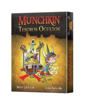 Juego de mesa munchkin tesoros ocultos pegi 10