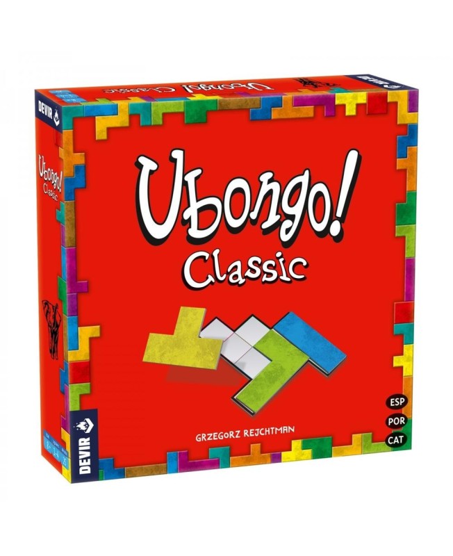 Juego de mesa devir ubongo versión trilingüe pegi 8