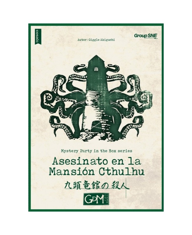 Juego de mesa gdm asesinato en la mansión cthulhu pegi 10