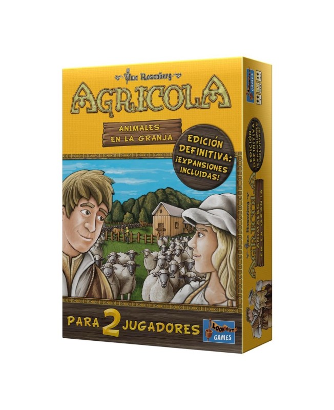 Juego de mesa agricola animales en la granja edicion definitiva expansiones incluidas pegi 10