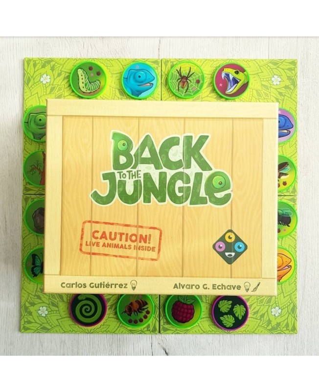 Juego de mesa back to the jungle pegi 6