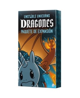 Juego de mesa unstable unicorns dragones expansion pegi 8