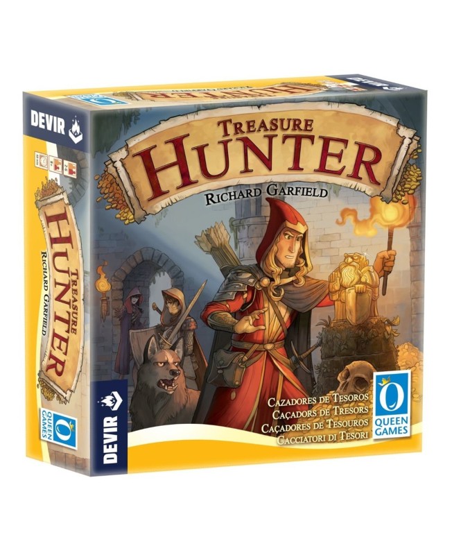 Juego de mesa devir treasure hunters pegi 8