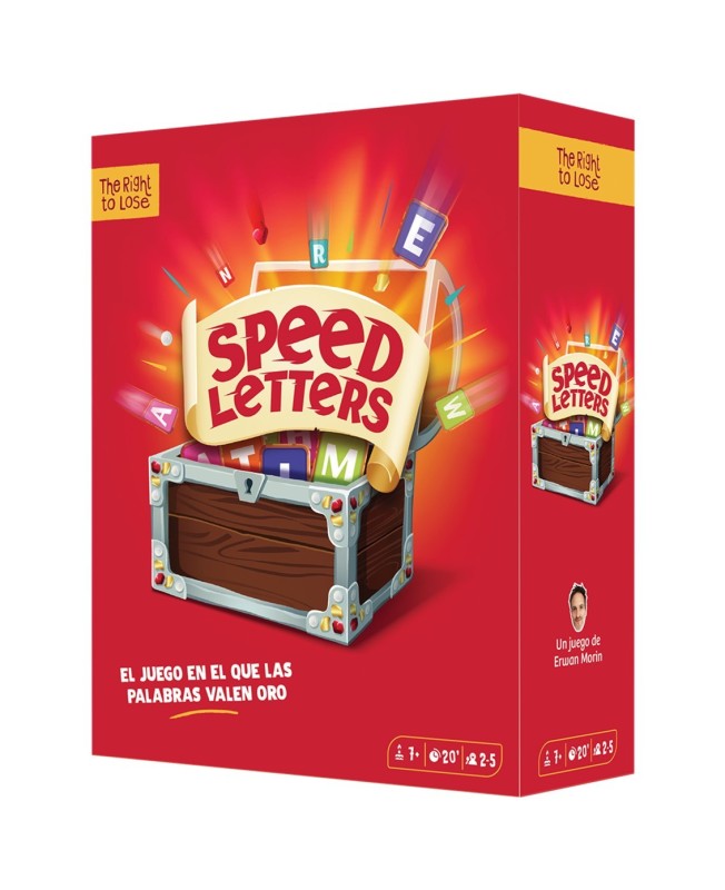 Juego de mesa speed letters pegi 7