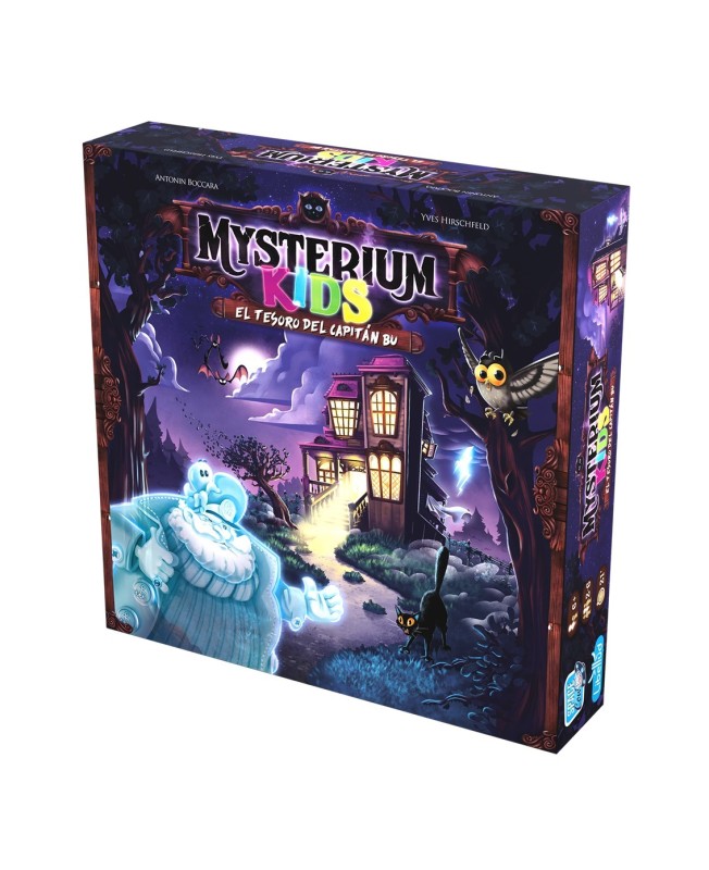 Juego de mesa mysterium kids: el tesoro del capitán bu pegi 6