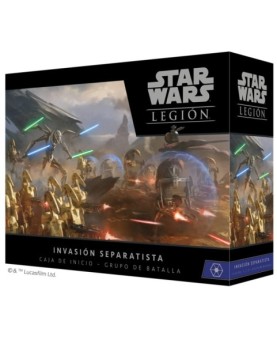 Juego de mesa star wars legión: invasión separatista pegi 14