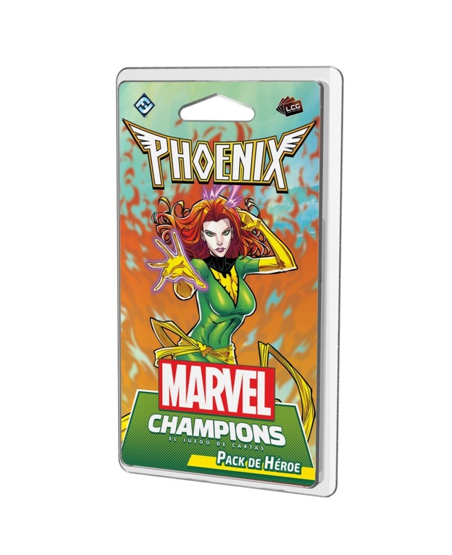 Juego de mesa marvel champions phoenix 60 cartas pegi 14