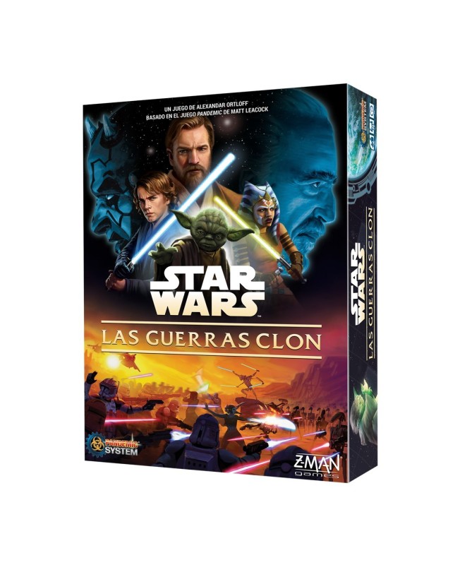 Juego de mesa star wars las guerras clon pegi 14